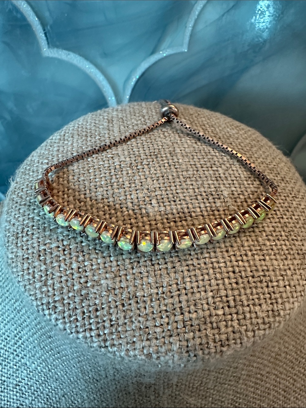 RoseGold Bracelet with Opal Stones